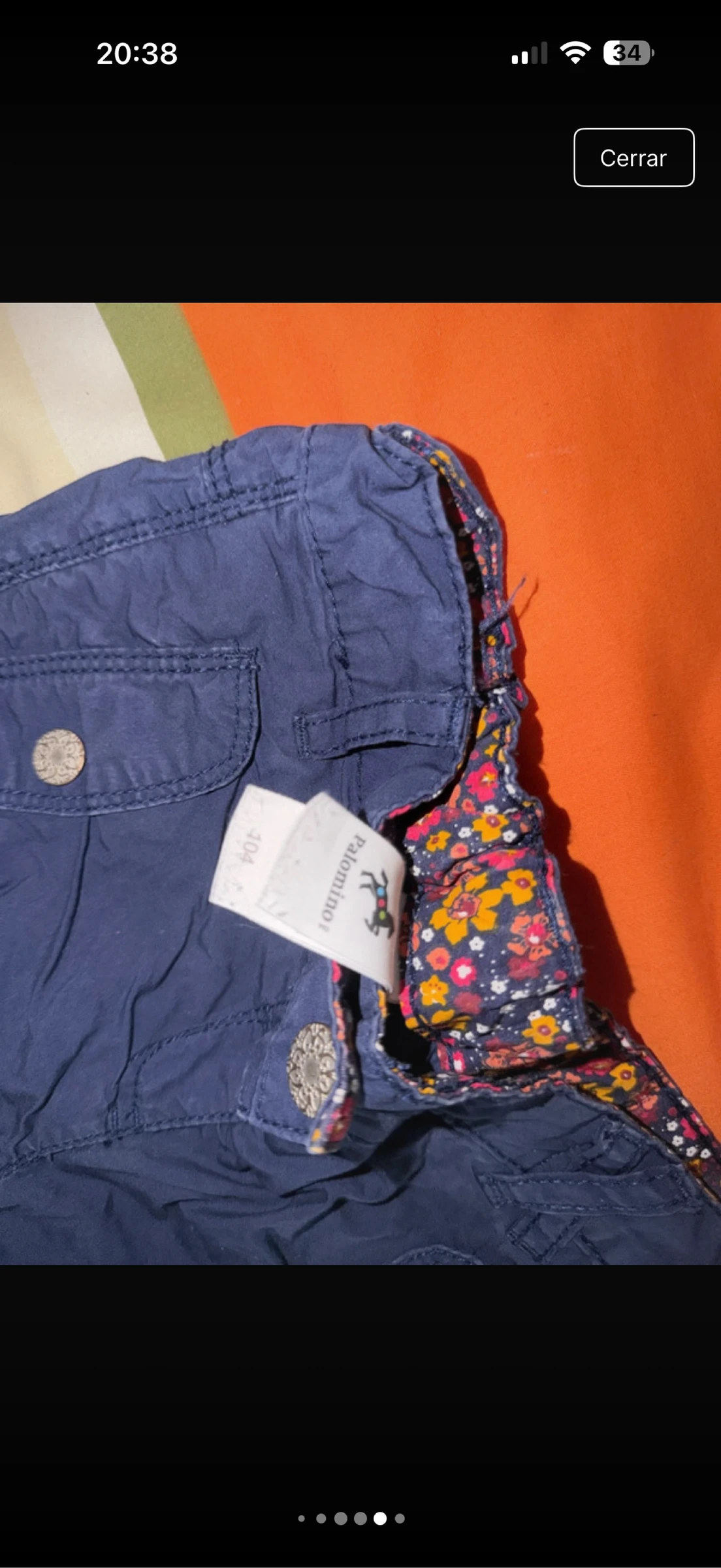 Palomino children's pants (CyA) navy blue size 104 (3 to 4 years) – photo 3